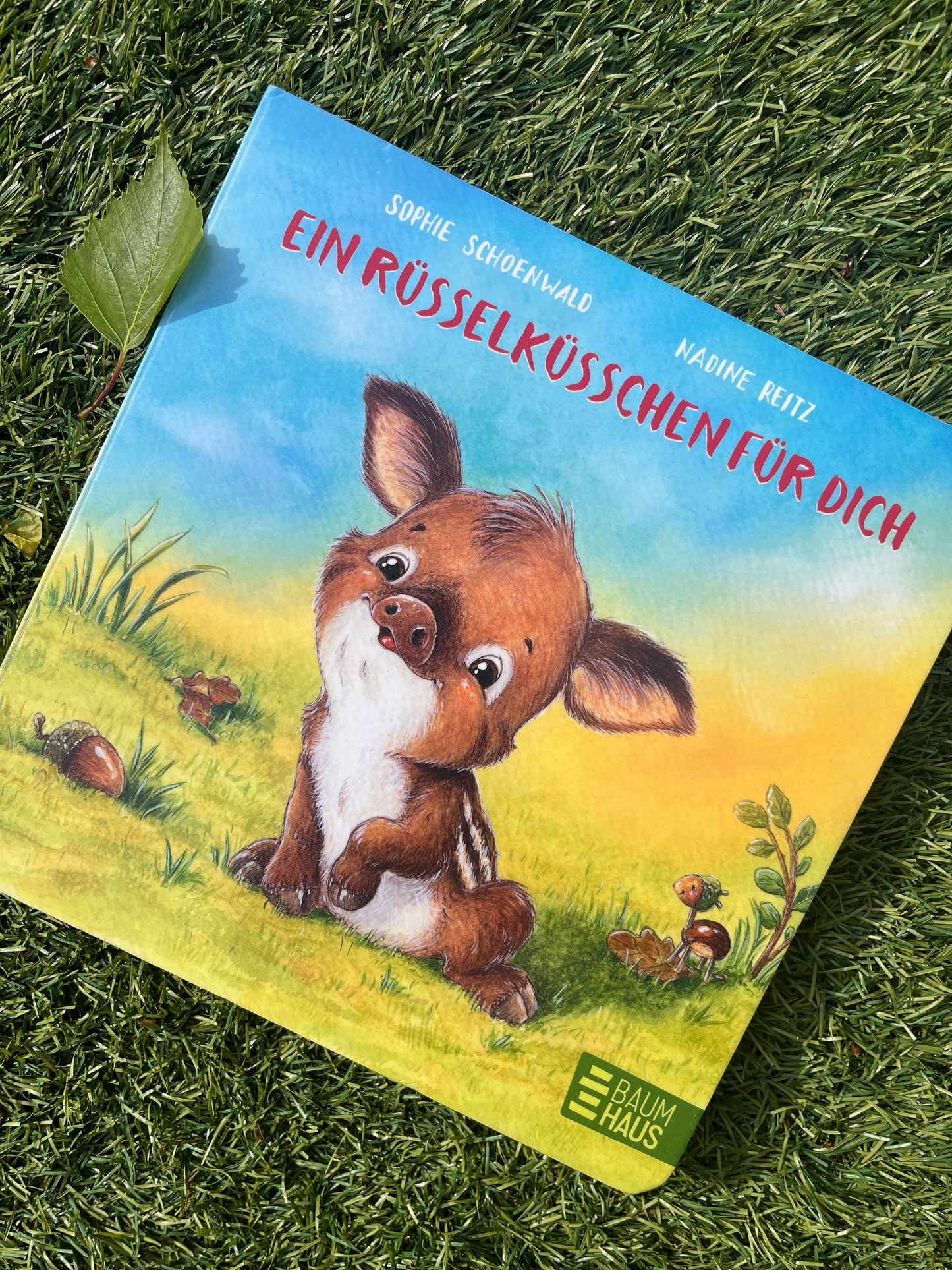 "Ein Rüsselküsschen für dich“ von Sophie Schoenwald und Nadine Reitz
I Papp-Bilderbuch ab 2 Jahren