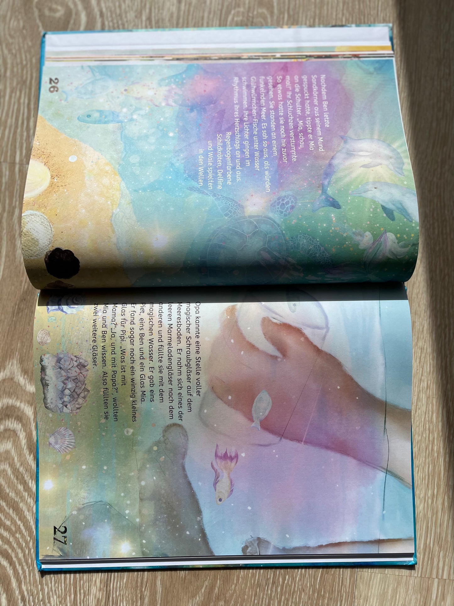 Kinderbuch „Das magische Meer der Zeit" - Großes Hardcover DIN A4