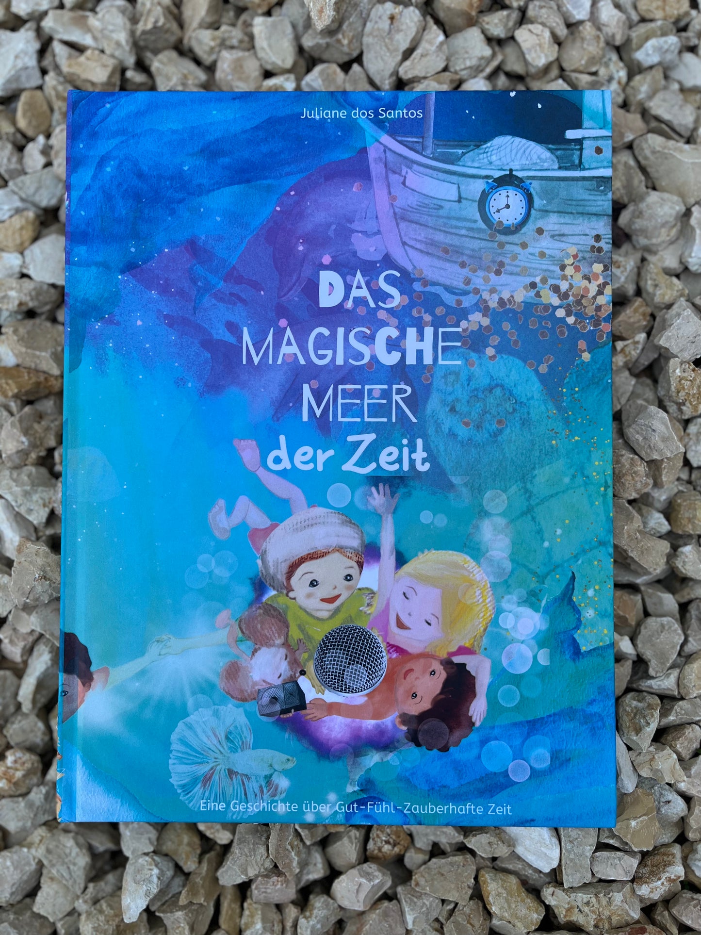 Kinderbuch „Das magische Meer der Zeit" - Großes Hardcover DIN A4