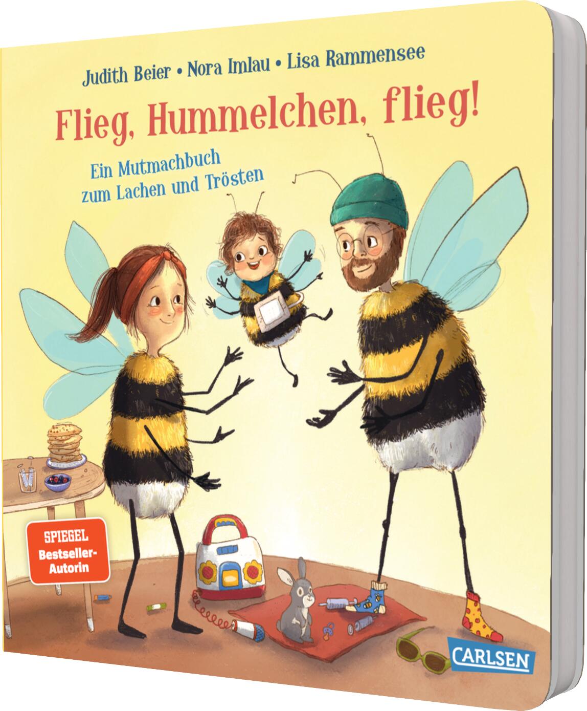 "Flieg, Hummelchen, flieg!“ von Judith Beier und Nora Imlau I Papp-Bilderbuch ab 2 Jahren