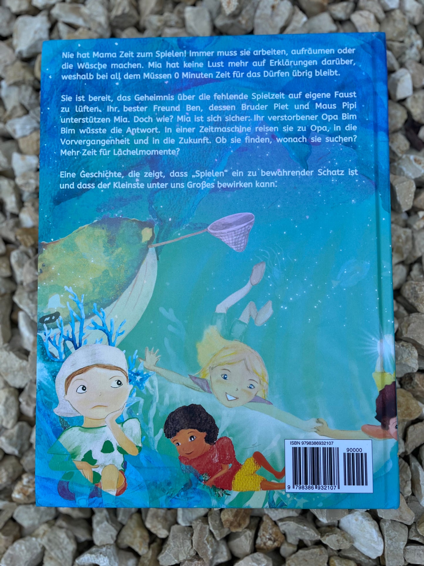 Kinderbuch „Das magische Meer der Zeit" - Großes Hardcover DIN A4