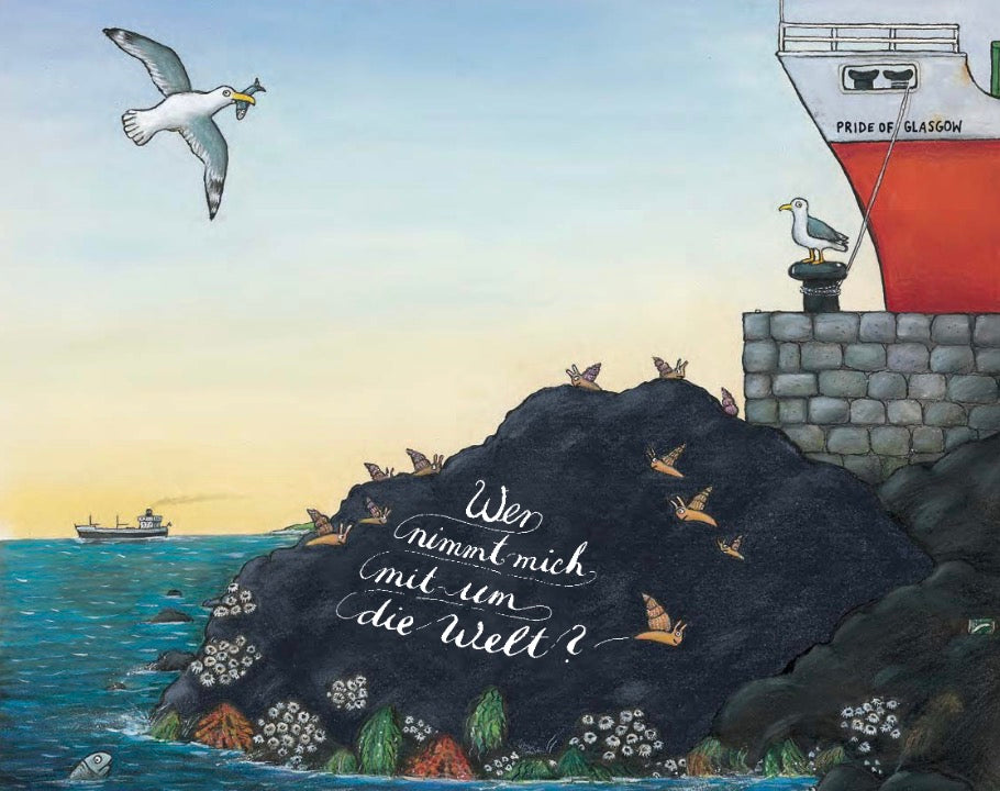 Die Schnecke und der Buckelwal – Bilderbuch ab 3 | Juliane empfiehlt I Blick ins Buch
