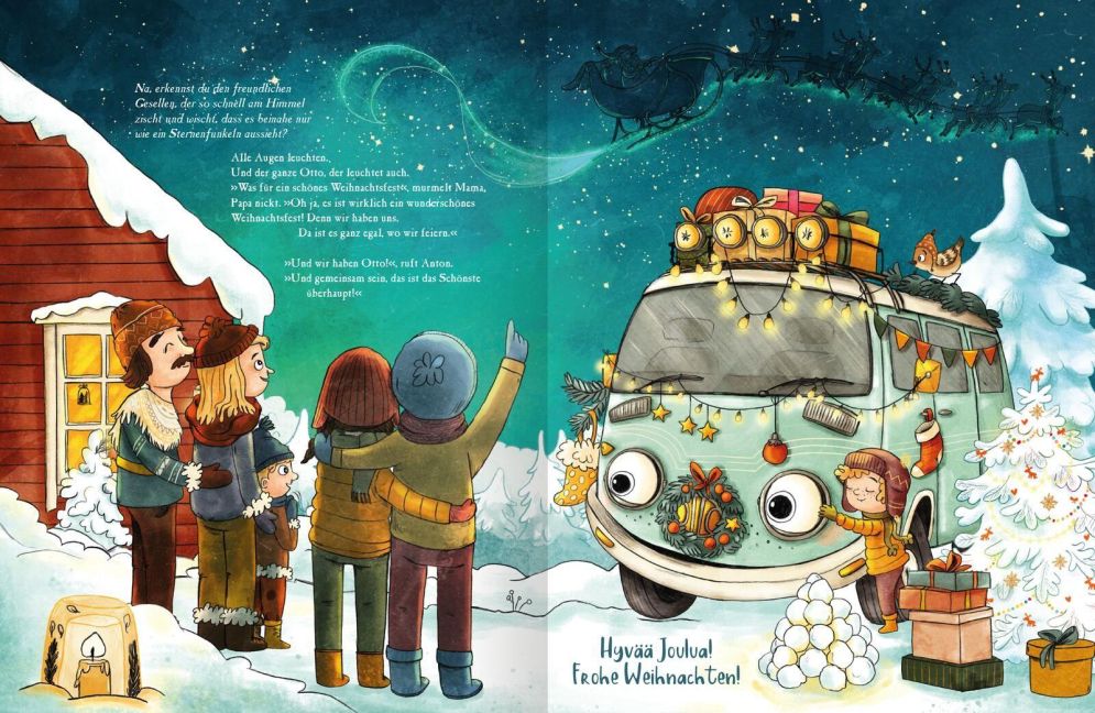 OTTO fährt los – Weihnachten in Finnland von Madlen Ottenschläger und Stefanie Reich