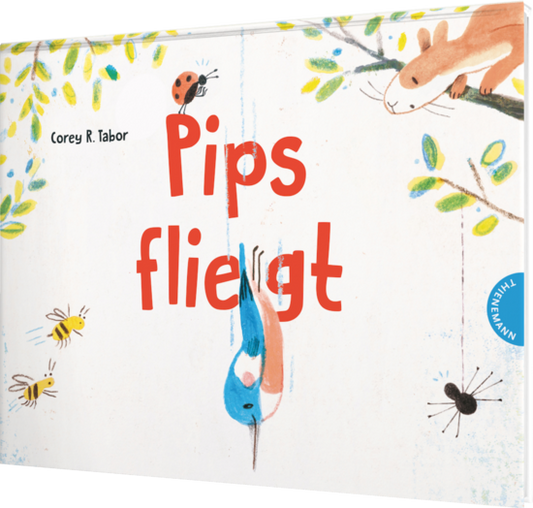 Pips fliegt Bilderbuch über einen kleinen Vogel mit riesigem Mut