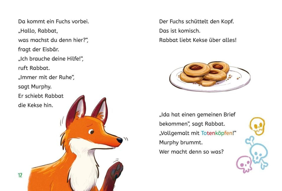 Die Schule der magischen Tiere ermittelt Neuausgabe 1: Der grüne Glibber-Brief Einfach lesen lernen von Margit Auer