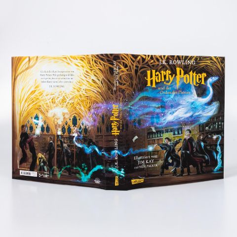 Harry Potter und der Orden des Phönix (Schmuckausgabe Harry Potter 5) von J.K. Rowling Neuausgabe des Kinderbuch-Klassikers ab 10 Jahren über den bekanntesten Zauberer der Welt