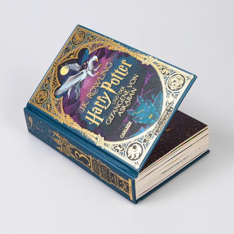 Harry Potter 3 und der Gefangene von Askaban Farbig illustrierte Schmuckausgabe mit Goldprägung und Pop-Up-Elementen von J.K. Rowling Neuausgabe des Kinderbuch-Klassikers ab 10 Jahren über den bekanntesten Zauberer der Welt