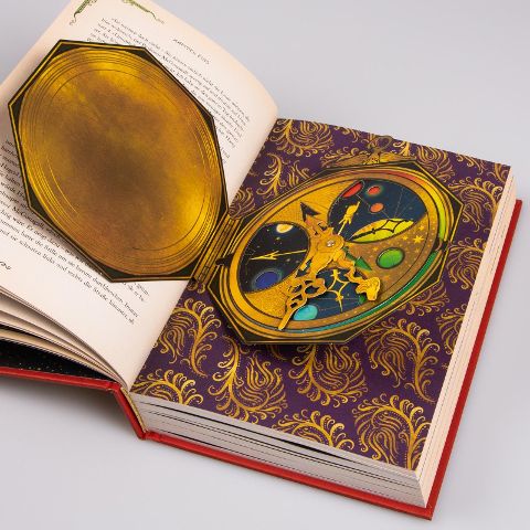 Harry Potter 1 und der Stein der Weisen Farbig illustrierte Schmuckausgabe mit Goldprägung und Pop-Up-Elementen von J.K. Rowling Kinderbuch-Klassiker ab 10 Jahren über den bekanntesten Zauberer der Welt