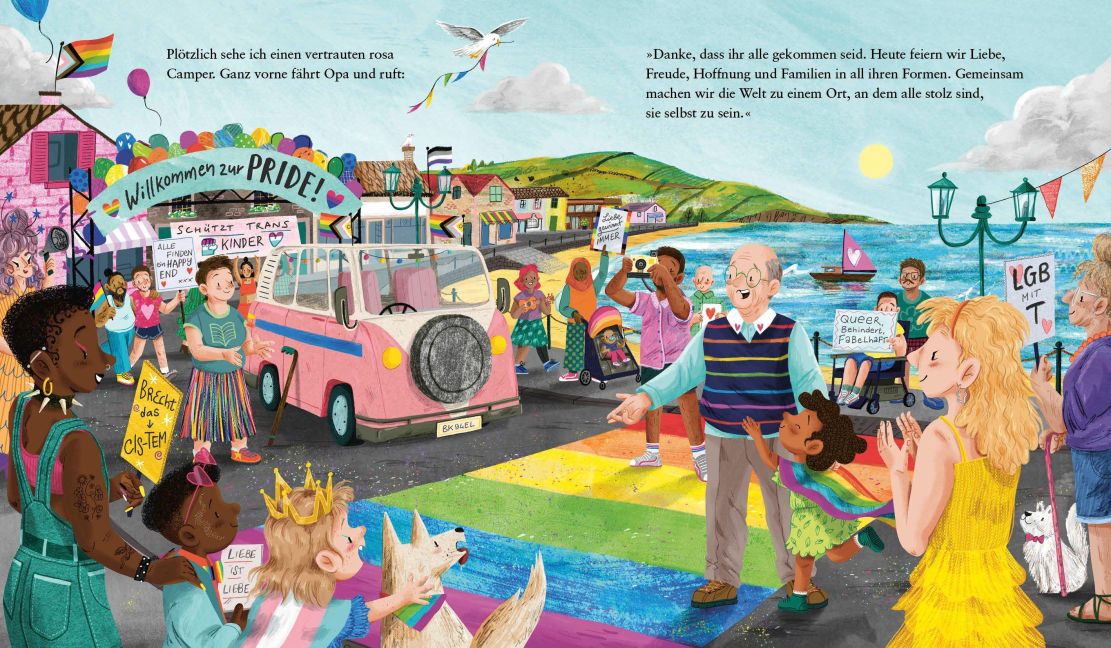 Opas Pride - queeres Bilderbuch ab 3