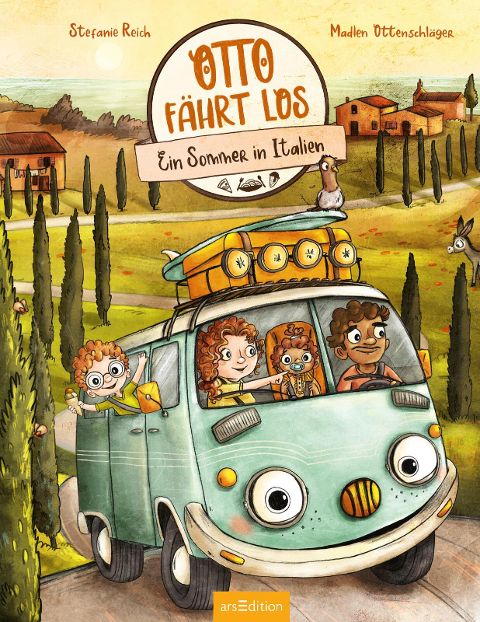 OTTO fährt los: Ein Sommer in Italien – Bilderbuch ab 4 Jahren I Cover