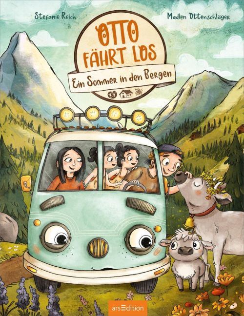 OTTO fährt los: Ein Sommer in den Bergen – Bilderbuch ab 4 I Cover