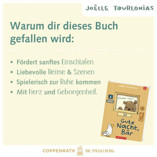 Gute Nacht, Bär – Einschlafbuch für sensible Kinder ab 1 I Liebevolles Einschlafritual