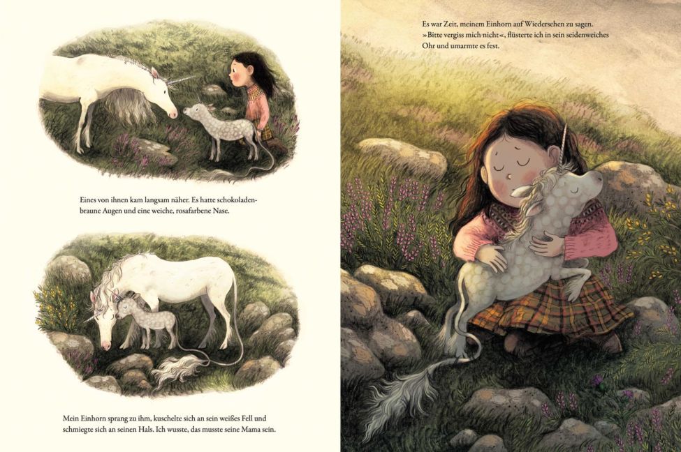 Emmas Einhorn Bilderbuch ab 4 Jahren über Freundschaft von Briony May Smith