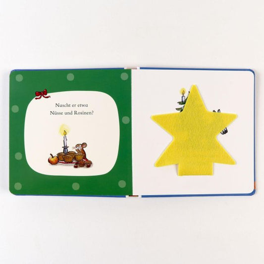 Filzklappenbuch Such mal! Wo ist der Weihnachtsmann? Fühlbuch mit Filzklappen von Axel Scheffler Beltz & Gelberg