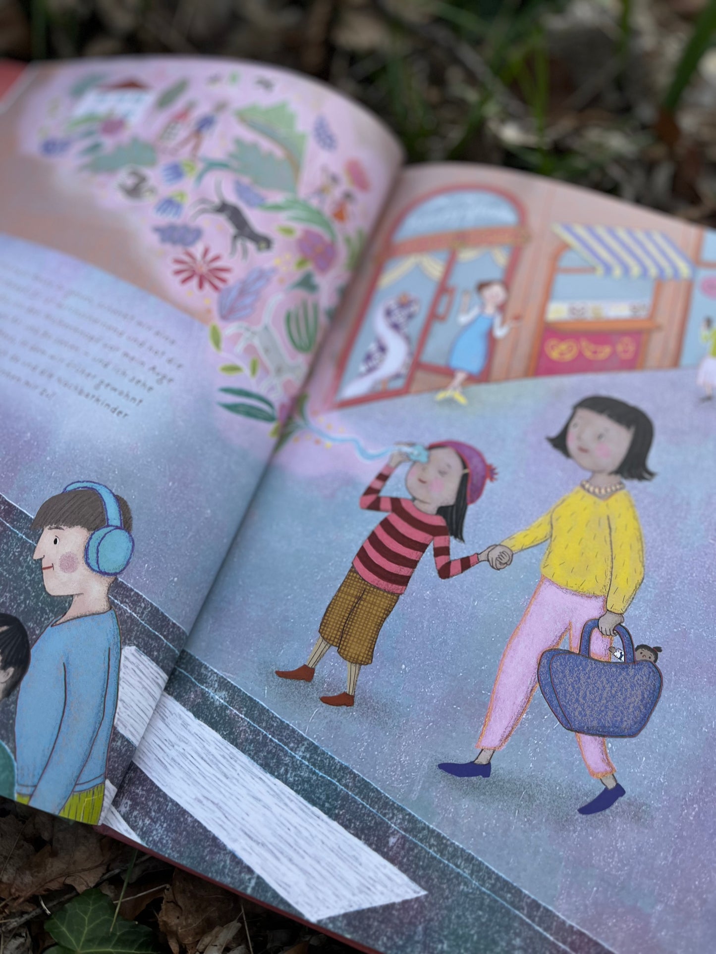 Wolkenknopf von Anna Marshall - Feinfühliges und lebendiges Bilderbuch über das Ankommen in einem fremden Land und die Bedeutung von Sprache für Kinder ab 4 Jahren