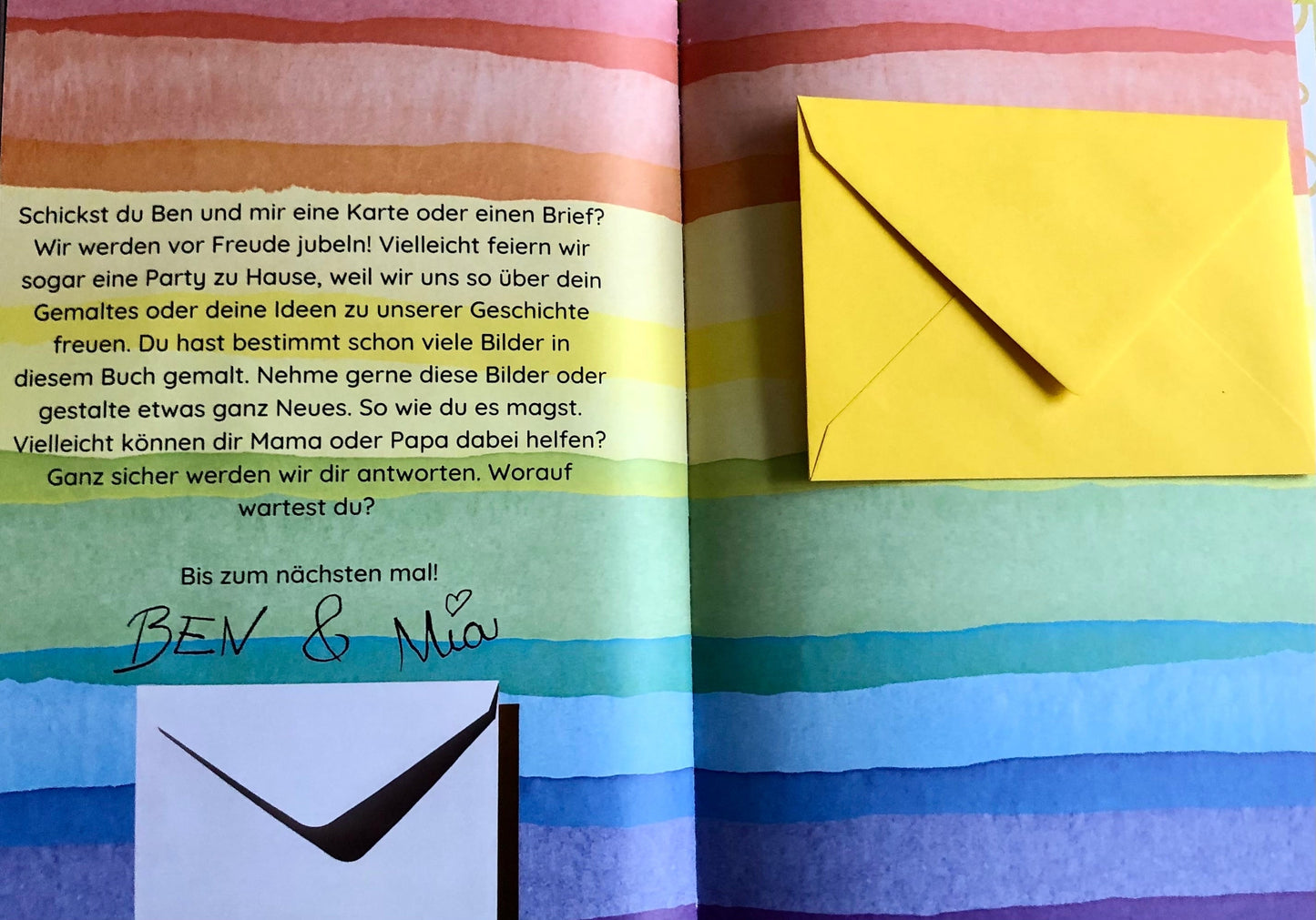 Kinderbuch „Die Kraft des Regenbogens" Mängelexemplar