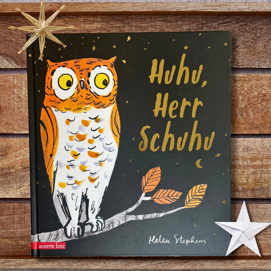 Huhu, Herr Schuhu von Helen Stephens Bilderbuchtipp Winter