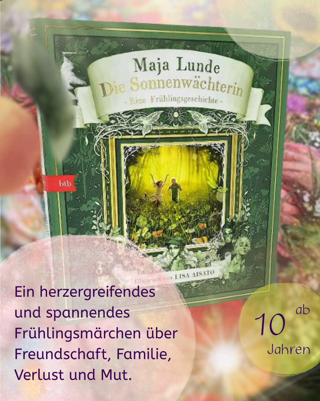 Die Sonnenwächterin - Bilderbuch in Kapiteln von Maja Lunde und Lisa Aisato I Kinderbuchempfehlung