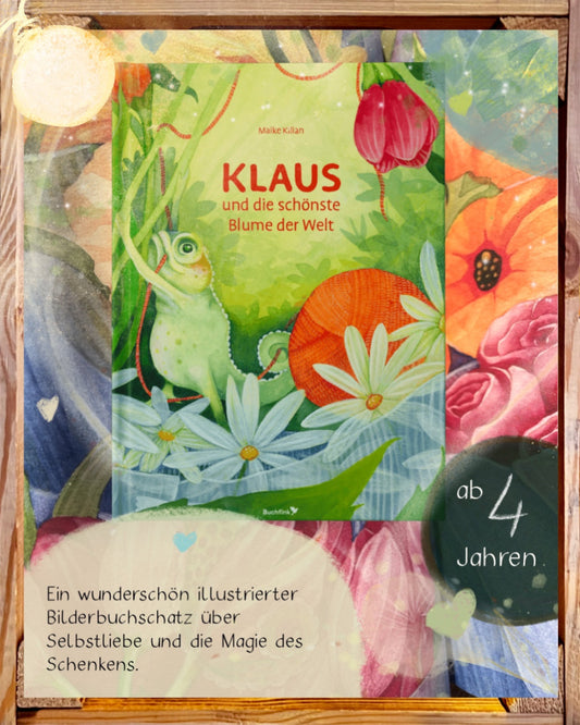 Bilderbuch Klaus und die schönste Blume der Welt