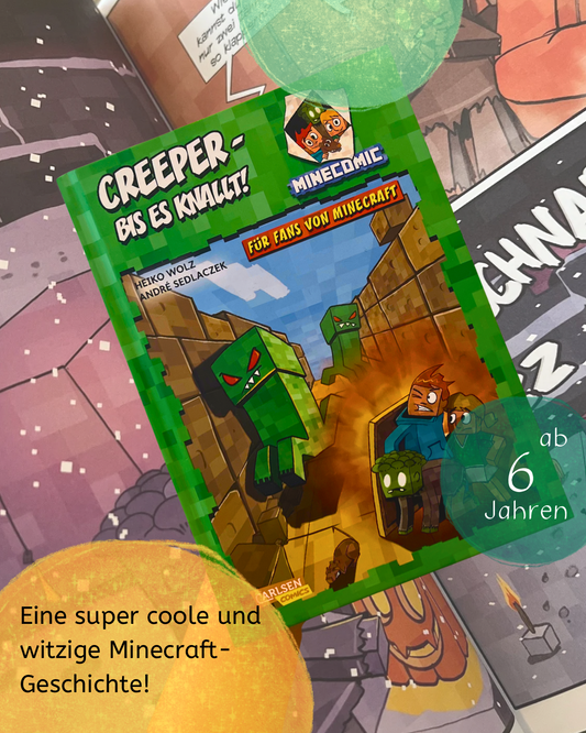 Creeper - bis es knallt! von Heiko Wolz und André Sedlaczek I Ein spannender und super lustiger Minecraft-Comic
