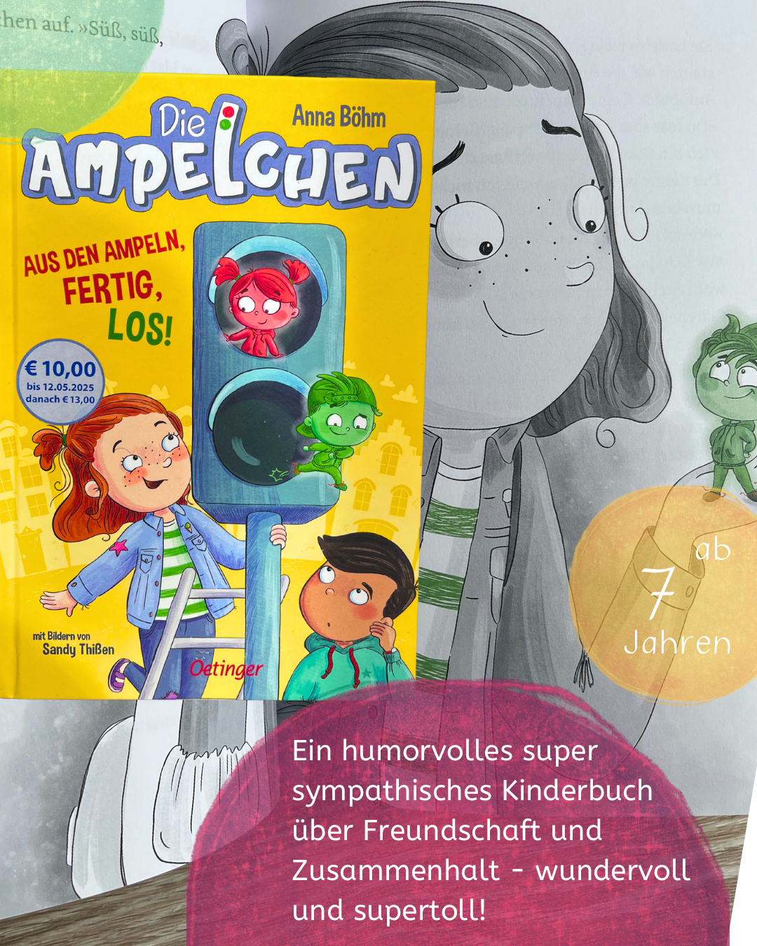 Die Ampelchen 1. Aus den Ampeln, fertig, los! von Anna Böhm I Kinderbuchempfehlung ab 7 Jahren