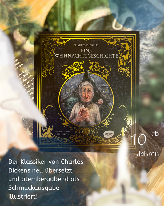 Besonderes Weihnachtsgeschenk Eine Weihnachtsgeschichte von Charles Dickens und Lisa Aisato