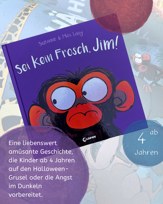 Bilderbuch "Sei kein Frosch, Jim!" von Suzanne Lang