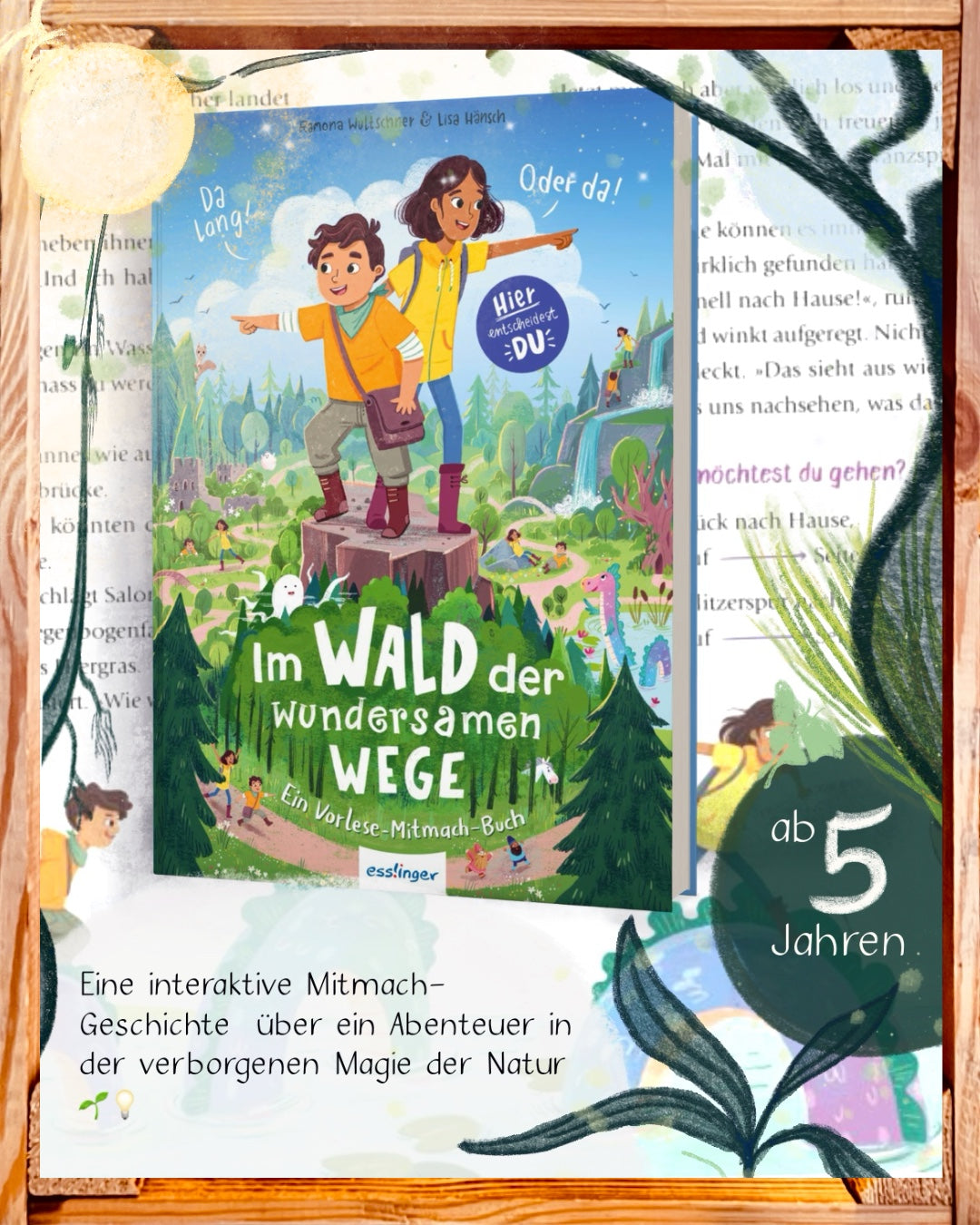 Im Wald der wundersamen Wege – Interaktives Vorlesebuch ab 5 Cover