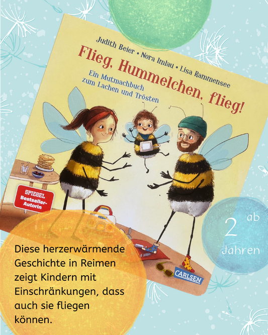 "Flieg, Hummelchen, flieg!“ von Judith Beier und Nora Imlau I Bilderbuch ab 2 Jahren