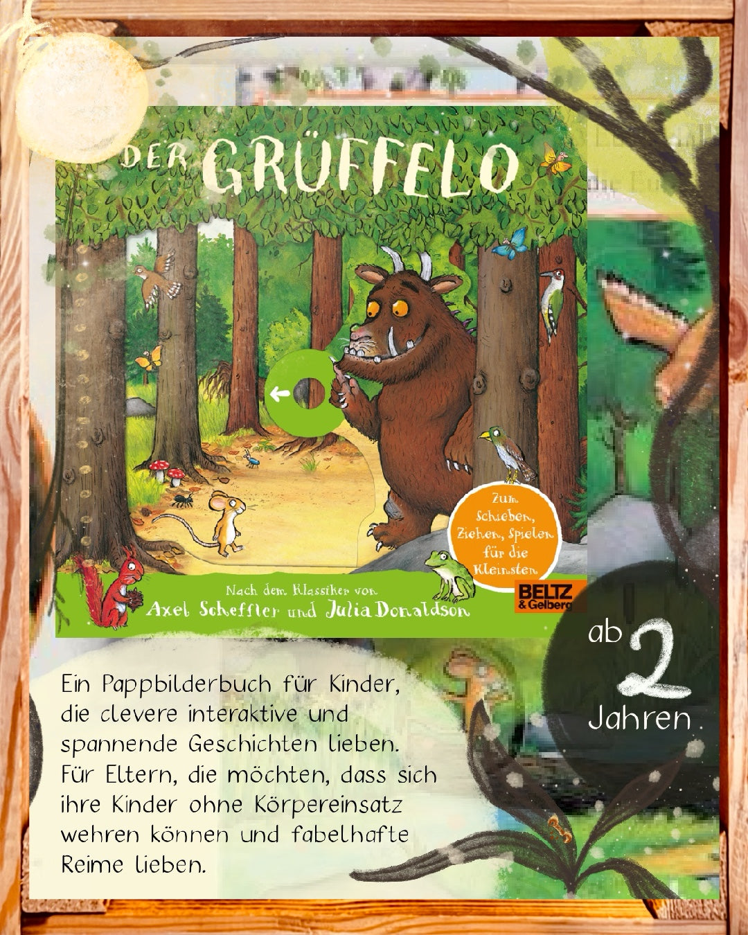 Der Grüffelo – Spielbuch ab 2 Jahren | Seelenschatz Kinderbücher