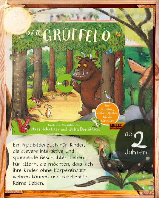 Der Grüffelo – Spielbuch ab 2 Jahren | Seelenschatz Kinderbücher