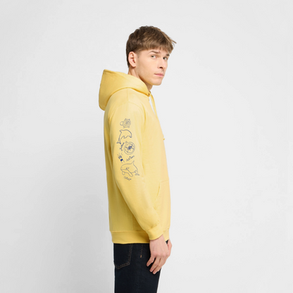Hoodie - lemon yellow