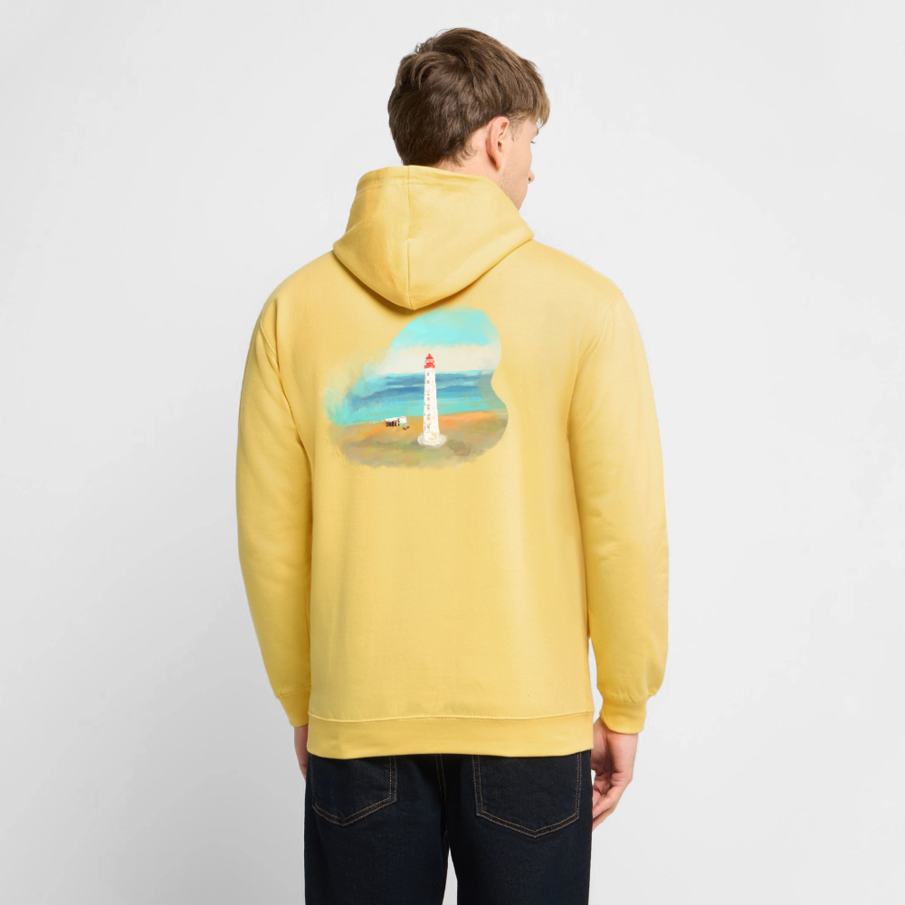 Hoodie - lemon yellow