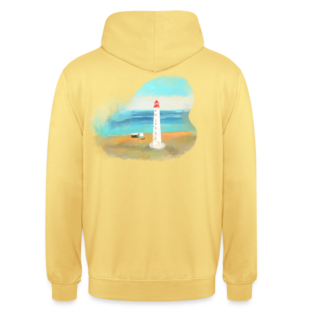 Hoodie - lemon yellow