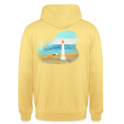 Hoodie - lemon yellow