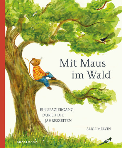 Mit Maus im Wald. Spaziergang durch die Jahreszeiten I Bilderbuch ab 3