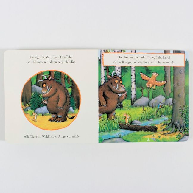 Der Grüffelo – Spielbuch ab 2 Jahren | Die Maus hat eine Idee, um sich vor dem Grüffelo zu wehren
