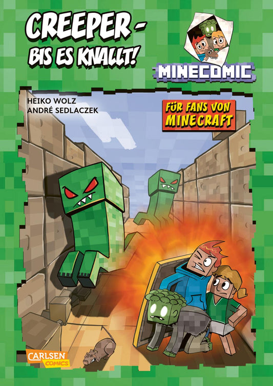 Minecraft 1 Creeper - bis es knallt! Kinderbuch ab 6 für Fans von Minecraft