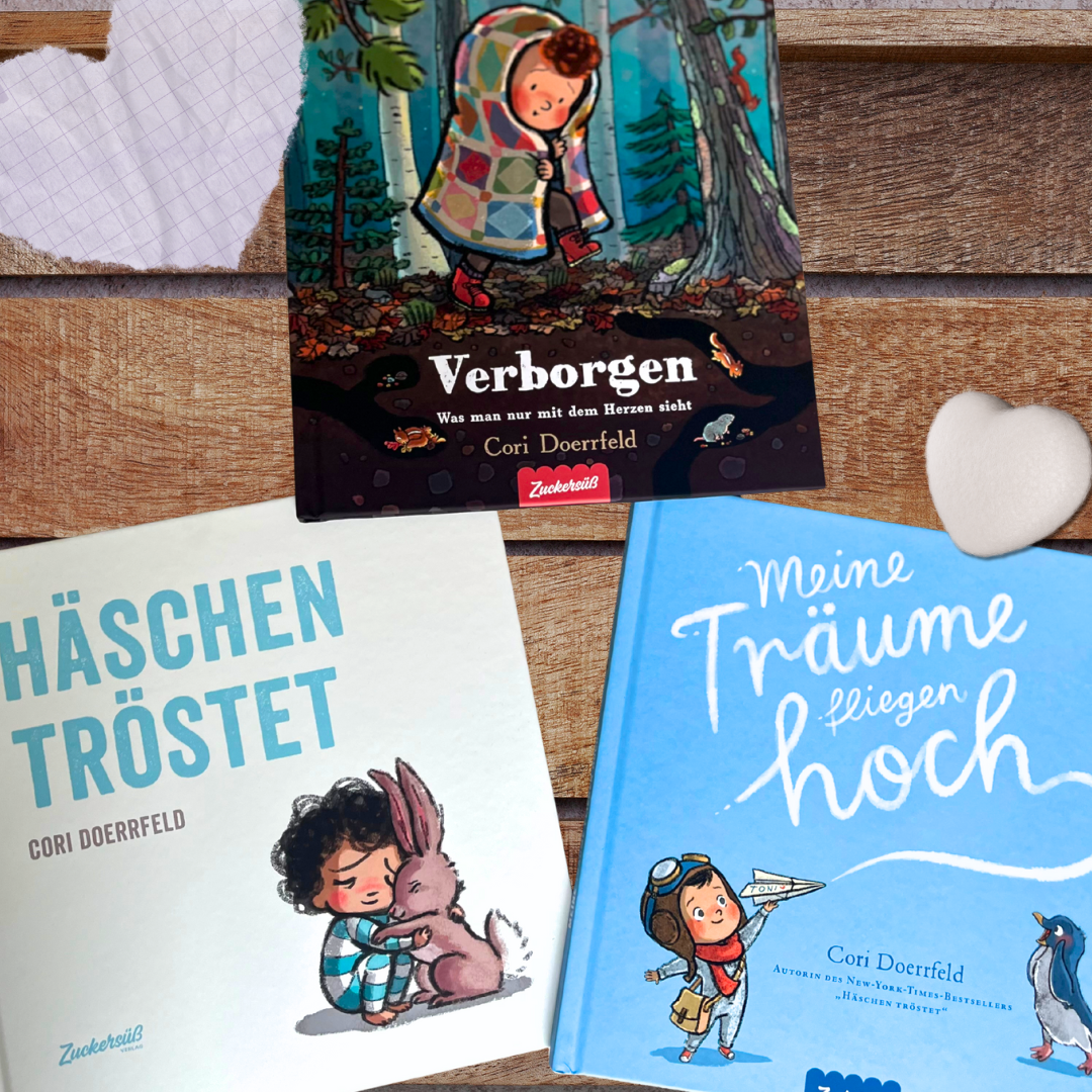 Das Cori Doerrfeld-Paket - Die besten Bücher der Bestseller-Autorin. Verborgen - MeineTräume fliegen hoch - Häschen tröstet