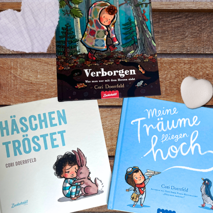 Das Cori Doerrfeld-Paket - Die besten Bücher der Bestseller-Autorin. Verborgen - MeineTräume fliegen hoch - Häschen tröstet