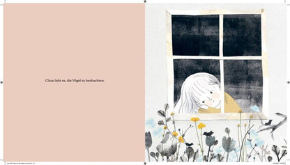 Clara und die Vögel Ein Bilderbuch ab 3 Jahren, das Kinder in ihrer Entwicklung begleiten kann. Ein Buch voller Poesie. von Emma Christina Simpson