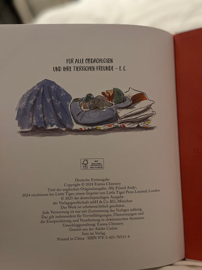 Freunde gibt es überall Ein Bilderbuch über Empathie, Hilfsbereitschaft und unerwartete Freundschaften von Emma Chinnery