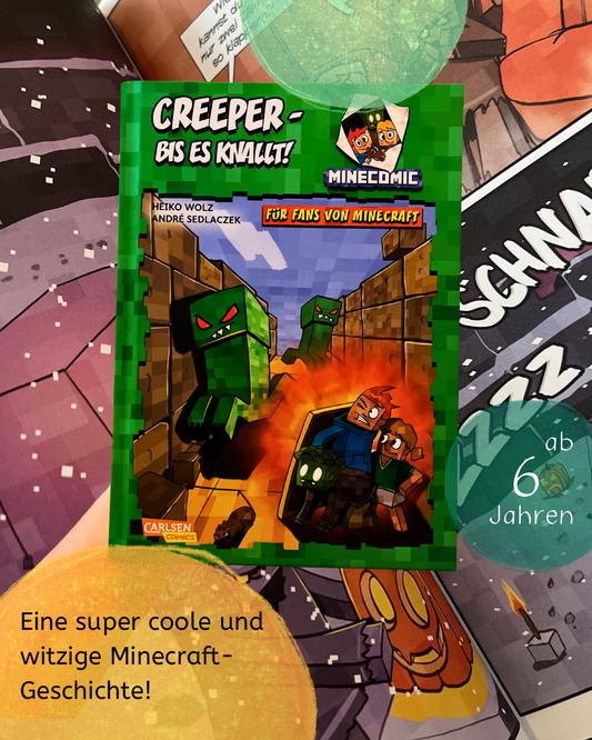 Minecraft 1 Creeper - bis es knallt! Kinderbuch ab 6 für Fans von Minecraft