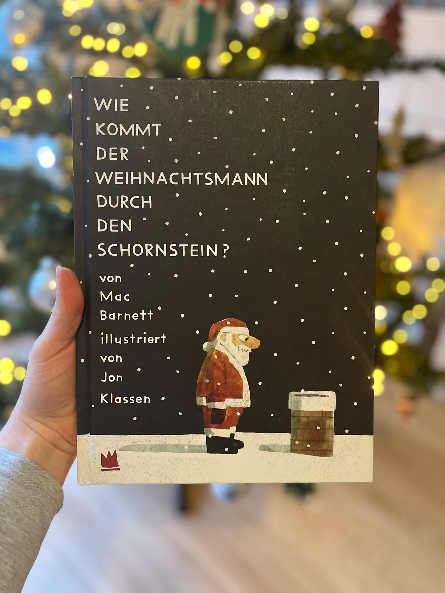 Bilderbuchtipp Weihnachten Wie kommt der Weihnachtsmann durch den Schornstein? von Mac Barnett und Jon Klassen