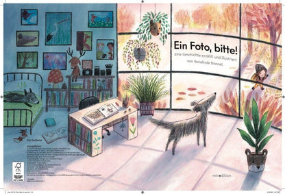 Ein Foto, bitte! Bilderbuchtipp ab 4 Jahren über ein Mädchen mit dem Traum Fotografin zu werden und der Magie des Augenblicks von Rosalinde Bonnet