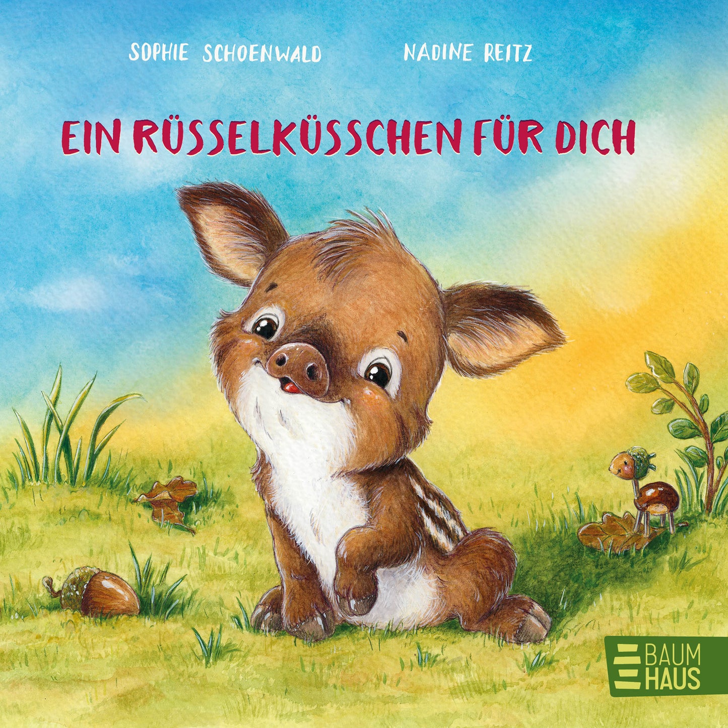 "Ein Rüsselküsschen für dich“ von Sophie Schoenwald und Nadine Reitz
 I Papp-Bilderbuch ab 2 Jahren