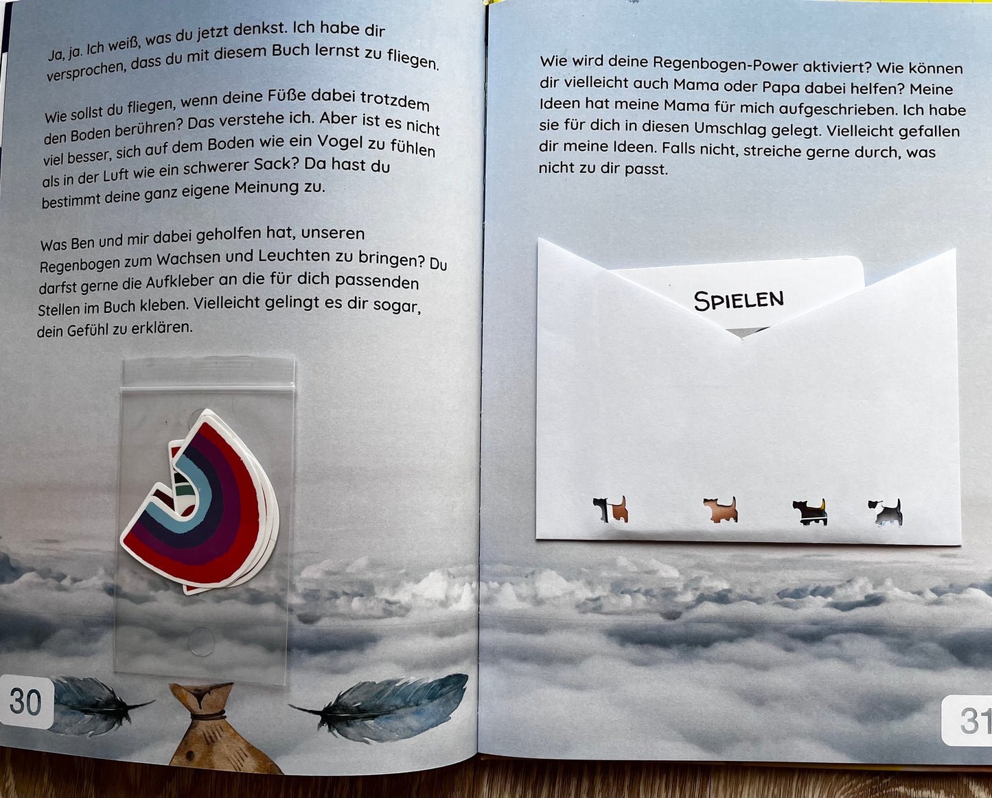 Kinderbuch „Die Kraft des Regenbogens" Mängelexemplar