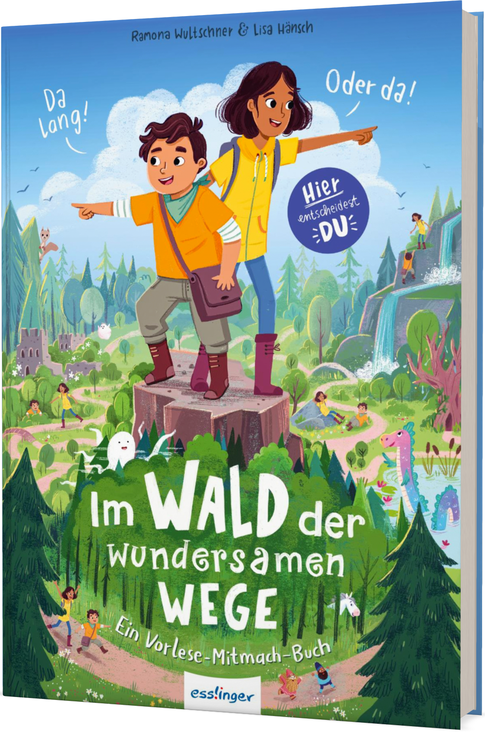 Im Wald der wundersamen Wege – Interaktives Vorlesebuch ab 5 Cover