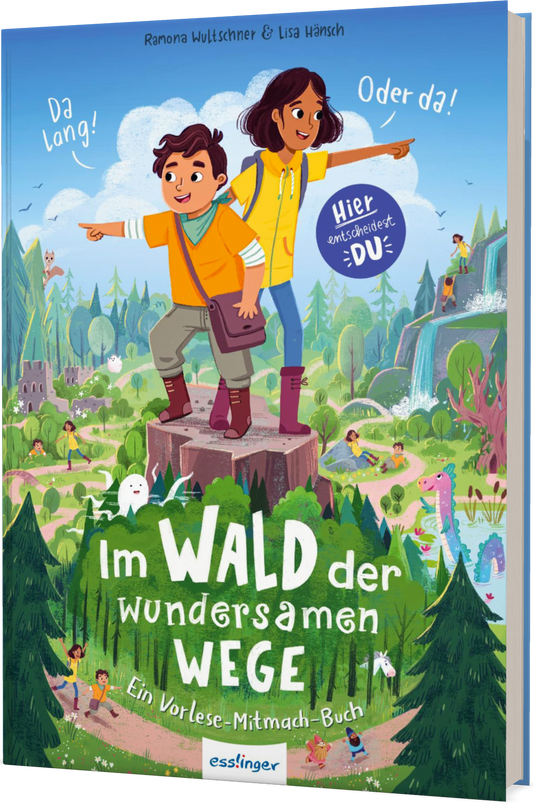 Im Wald der wundersamen Wege – Interaktives Vorlesebuch ab 5 Cover