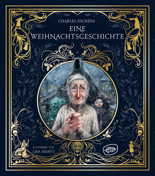Eine Weihnachtsgeschichte von besonderes Weihnachtsgeschenk Charles Dickens und Lisa Aisato